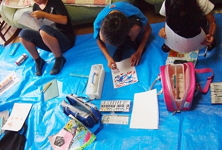 黙々と集中して取り組んでます!!