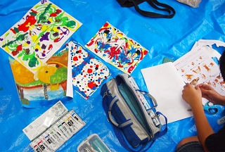 カラフルな作品たちがぞくぞく誕生中!